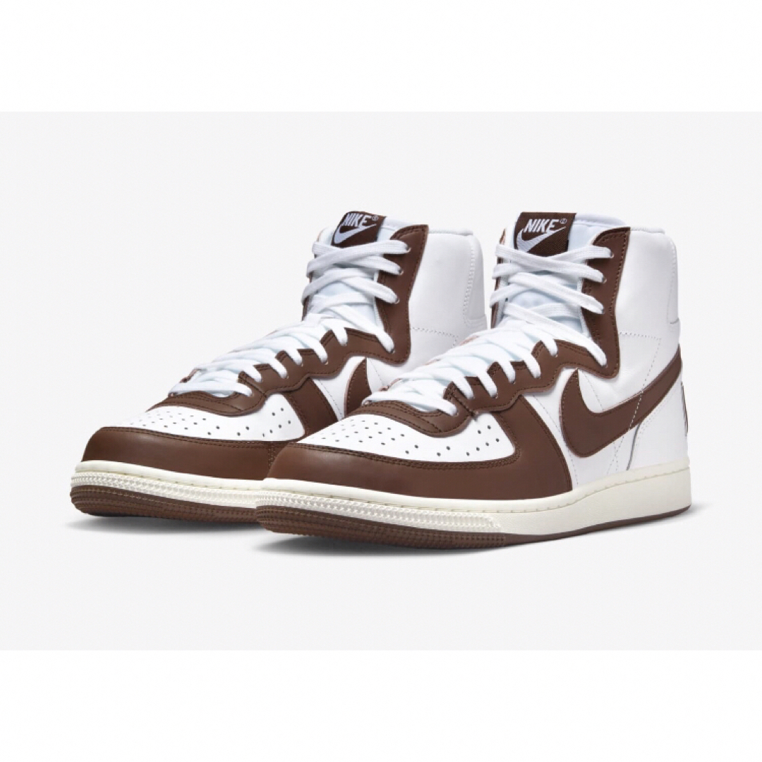 NIKE(ナイキ)の☆NIKE ターミネーター HIGH White and Cacao Wow☆ メンズの靴/シューズ(スニーカー)の商品写真