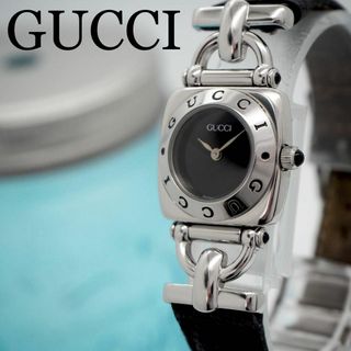 グッチ(Gucci)の215【美品】GUCCI グッチ時計　レディース腕時計　ブラック　箱付き　希少(腕時計)