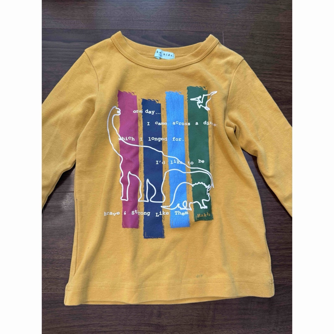 hakka kids(ハッカキッズ)のハッカ　カットソー　　⑥ キッズ/ベビー/マタニティのキッズ服男の子用(90cm~)(Tシャツ/カットソー)の商品写真