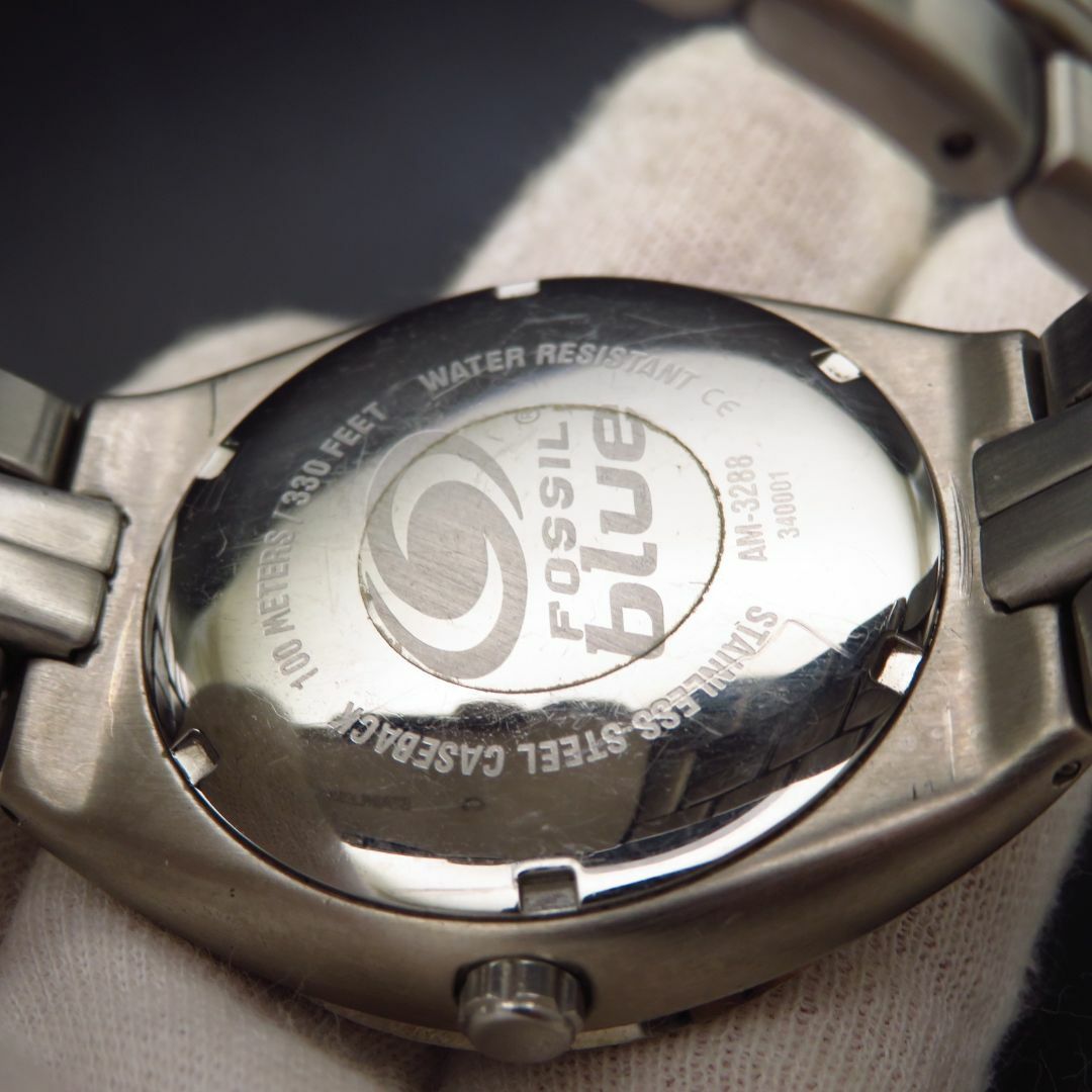FOSSIL(フォッシル)のFOSSIL blue ダイバーウォッチ 100METERS  メンズの時計(腕時計(アナログ))の商品写真