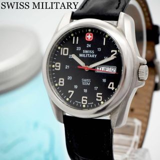 SWISS MILITARY - 699 SWISSMILITARY スイスミリタリー時計　メンズ腕時計　デイト