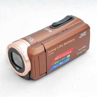 ビクター(Victor)のJVC ケンウッド Everio GZ-F50-T ブラウン 光学40倍 ビデオカメラ 中古(ビデオカメラ)