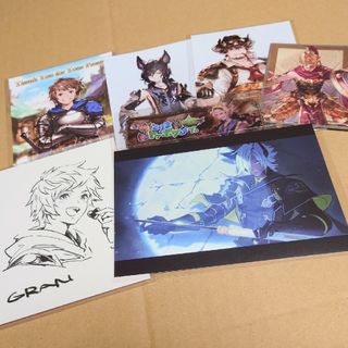 グラブル グラン ユーステス バレンタイン お返し グラフェス ポストカード(カード)