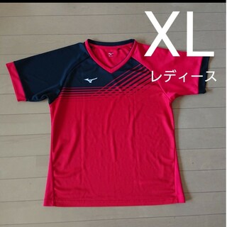 MIZUNO - 卓球 ミズノ ユニフォーム ゲームシャツ 国際卓球オリジナル商品 レディース X