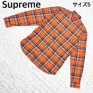 シュプリーム(Supreme)のSupreme シュプリーム　長袖チェックシャツ　サイズS(シャツ)