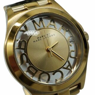 マークバイマークジェイコブス(MARC BY MARC JACOBS)のマークバイマークジェイコブス　g2　腕時計　アナログ　ゴールド　金属ベルト(腕時計(アナログ))