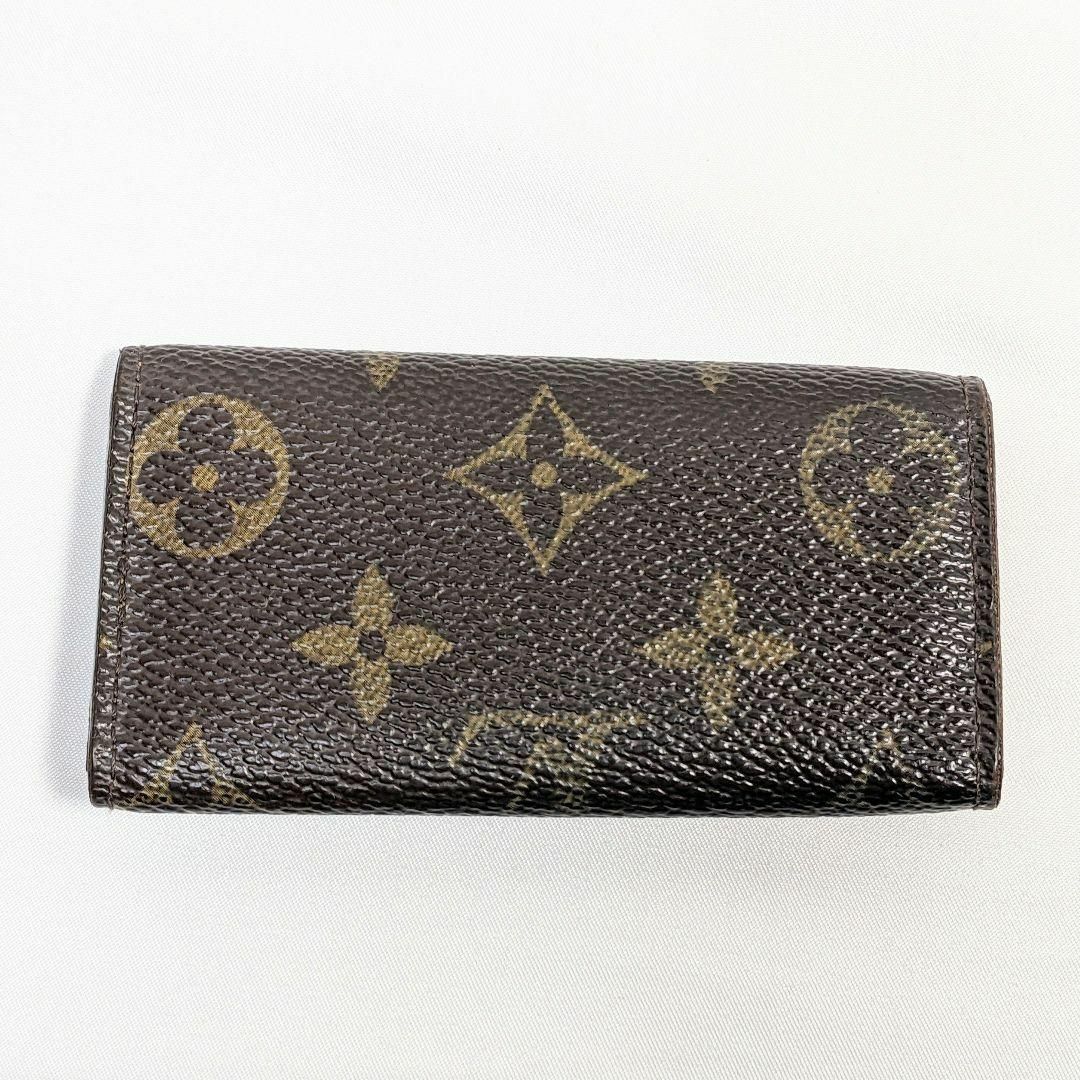 LOUIS VUITTON(ルイヴィトン)のLOUIS VITTON ルイヴィトン　キーケース　4連　モノグラム　茶　PVC レディースのファッション小物(キーケース)の商品写真