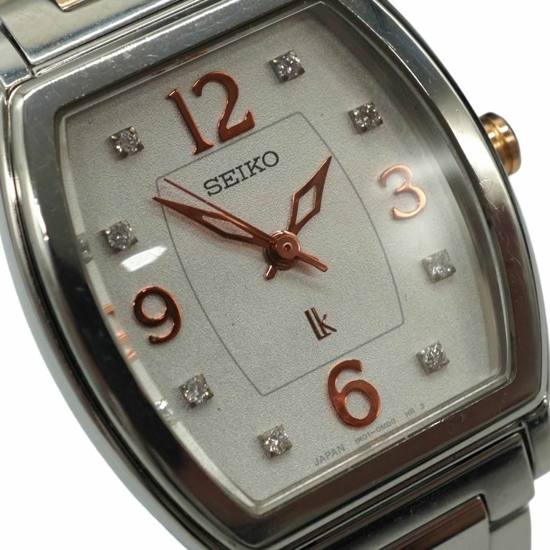 seiko　セイコーg2 1N01-0GA0 ルキア 腕時計 ステンレススチール