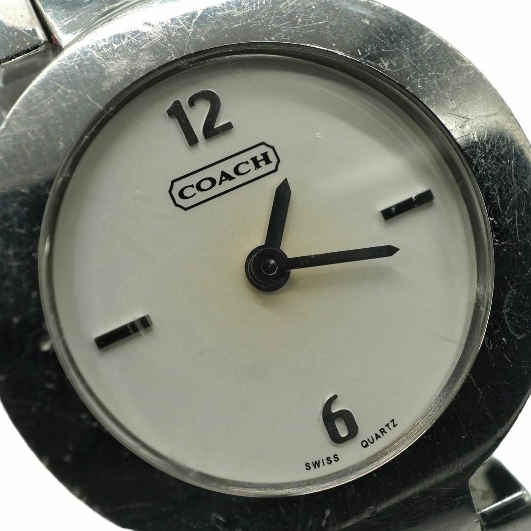 COACH(コーチ)のCOACH　コーチ　g2　腕時計　バングルウォッチ　シグネチャー　シルバー メンズの時計(腕時計(アナログ))の商品写真