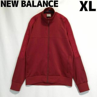 New Balance - ニューバランス T360 ジャージ トラックジャケット スウェット レッド XL