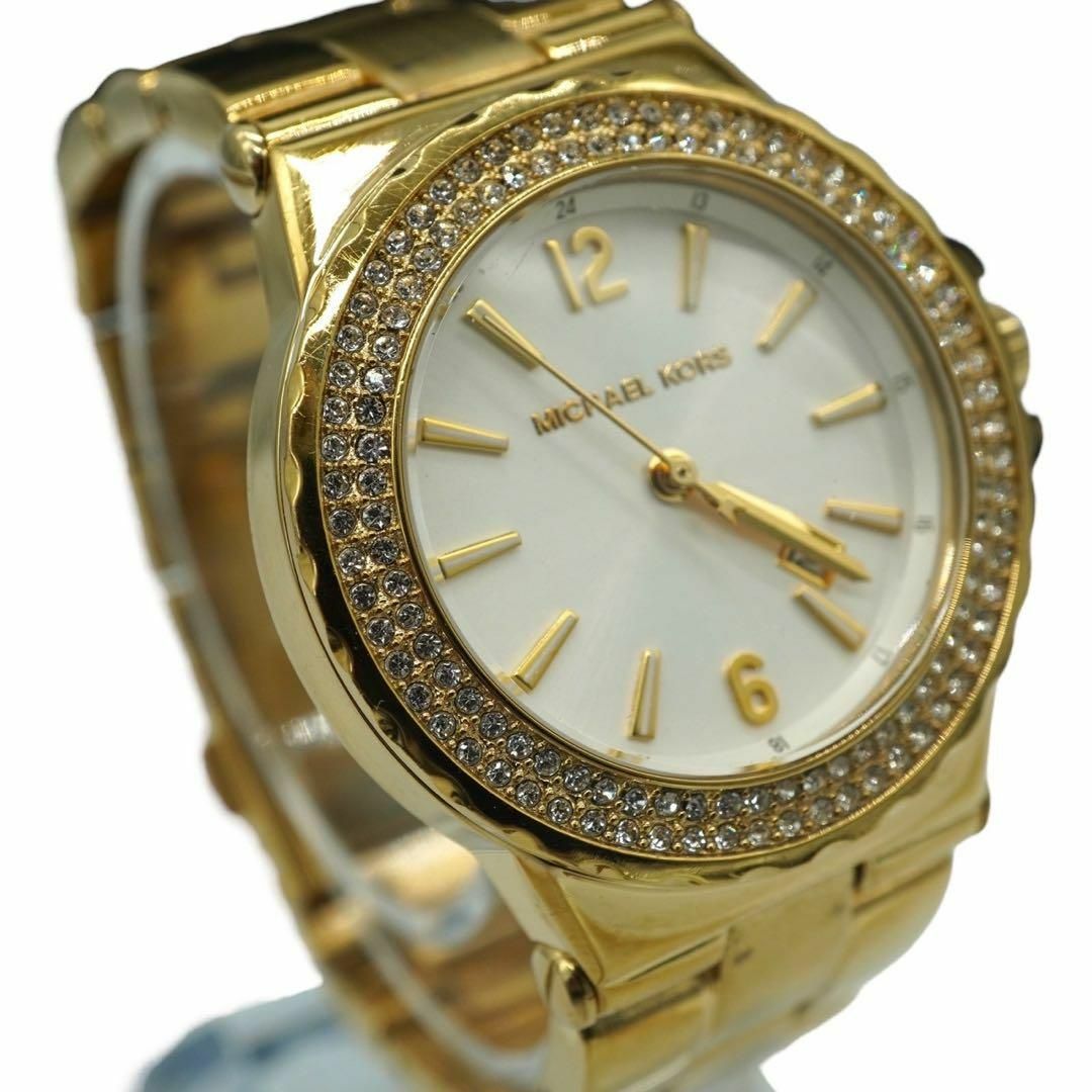 Michael Kors(マイケルコース)の新品電池　マイケルコース　腕時計　レディース　g2　クオーツ　ラインストーン メンズの時計(腕時計(アナログ))の商品写真