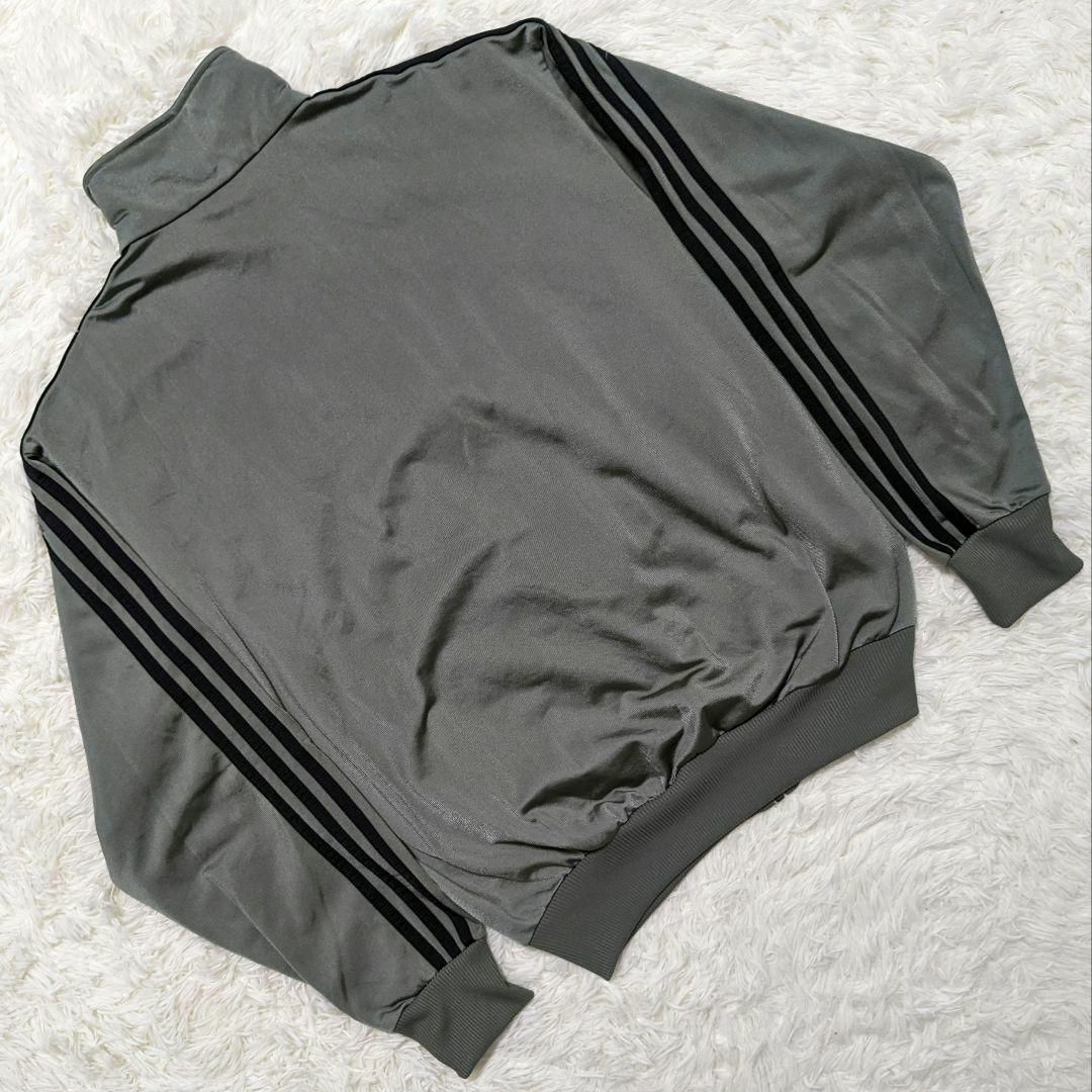 adidas(アディダス)の【超希少カラー極美品】アディダス セットアップ トラックジャケットパンツ緑黒XL メンズのトップス(ジャージ)の商品写真