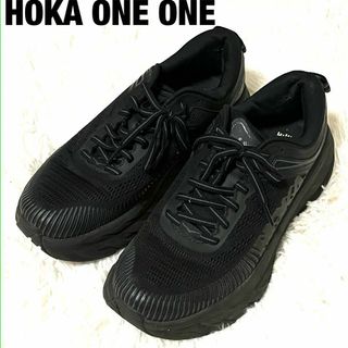 HOKA ONE ONE - ホカオネオネ　スニーカー　ブラック　UK6 W BONDI7