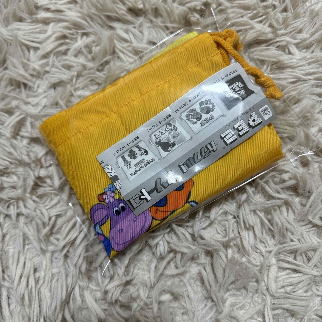 BANDAI(バンダイ)のPEZ ガチャガチャ　巾着 エンタメ/ホビーのおもちゃ/ぬいぐるみ(キャラクターグッズ)の商品写真