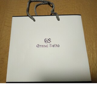 グランドセイコー(Grand Seiko)のグランドセイコー　紙袋(ショップ袋)