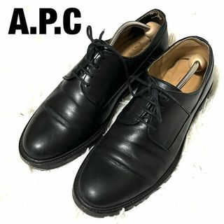 アーペーセー(A.P.C)のアーペーセー　ドレスシューズ　ブラック　43 革靴　レザー　レースアップ(ドレス/ビジネス)