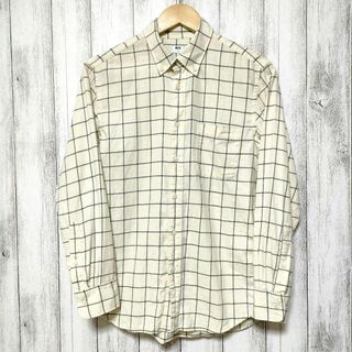 ユニクロ(UNIQLO)のUNIQLO ユニクロ (S)　フランネルチェックシャツ　ボタンダウン(シャツ)