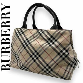 BURBERRY BLUE LABEL - URBERRY バーバリーブルーレーベル　s62 トートバッグ　ノバチェック