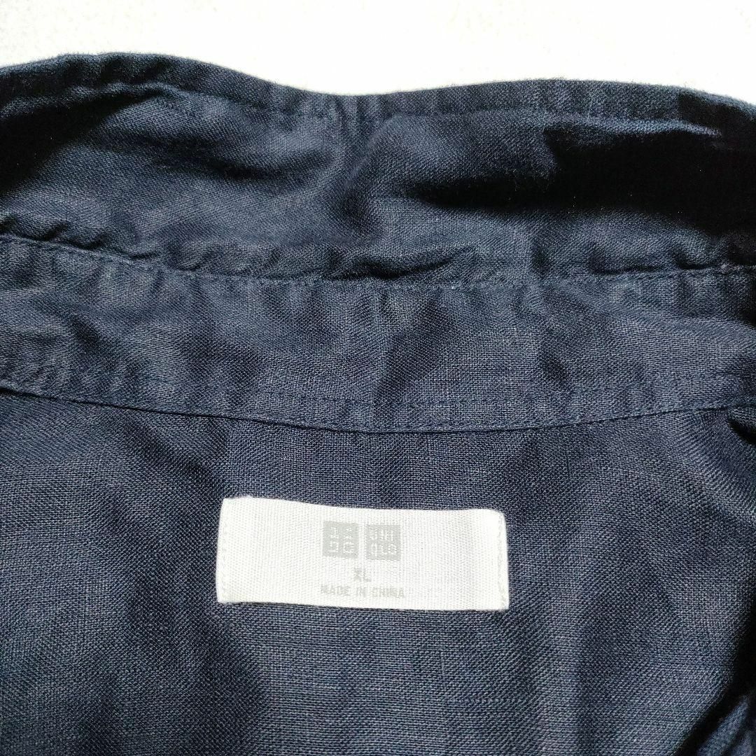 UNIQLO(ユニクロ)のUNIQLO ユニクロ (XL)　プレミアムリネンシャツ　大きいサイズ メンズのトップス(シャツ)の商品写真