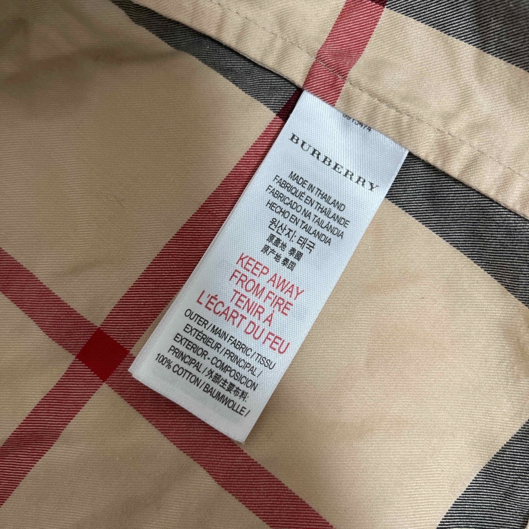 BURBERRY(バーバリー)のBURBERRY チェック　シャツ キッズ/ベビー/マタニティのキッズ服男の子用(90cm~)(ブラウス)の商品写真