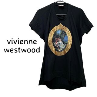 Vivienne Westwood - ヴィヴィアンウエストウッド【美品】ブーシェ 額縁 プリント 変形 カットソー