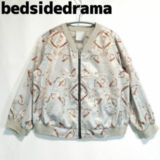 ベッドサイドドラマ(bedsidedrama)のbedsidedrama 総柄 ブルゾン ジャケット ドット柄 ユニーク 薄手(ブルゾン)