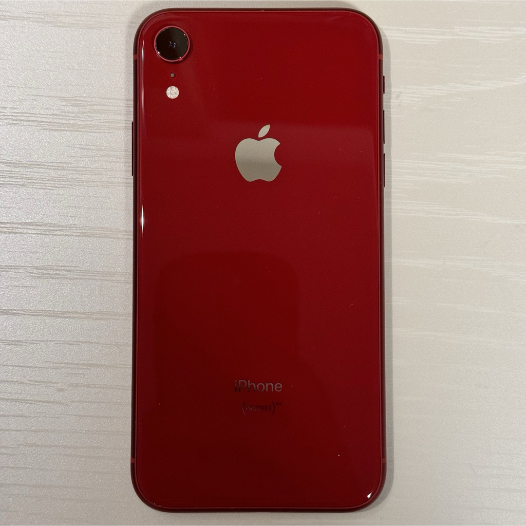 Apple(アップル)のApple iPhone XR (PRODUCT)RED 64GB docomo スマホ/家電/カメラのスマートフォン/携帯電話(スマートフォン本体)の商品写真