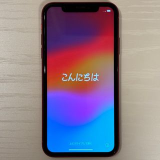 アップル(Apple)のApple iPhone XR (PRODUCT)RED 64GB docomo(スマートフォン本体)