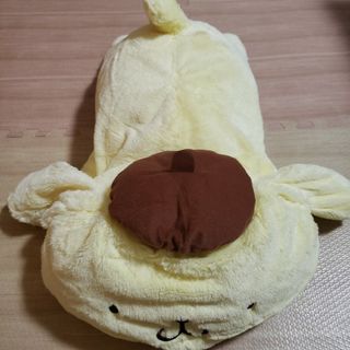 ポムポムプリン(ポムポムプリン)のポムポムプリン グランデぬいぐるみ　でっかいぬいぐるみ　寝そべり(ぬいぐるみ)