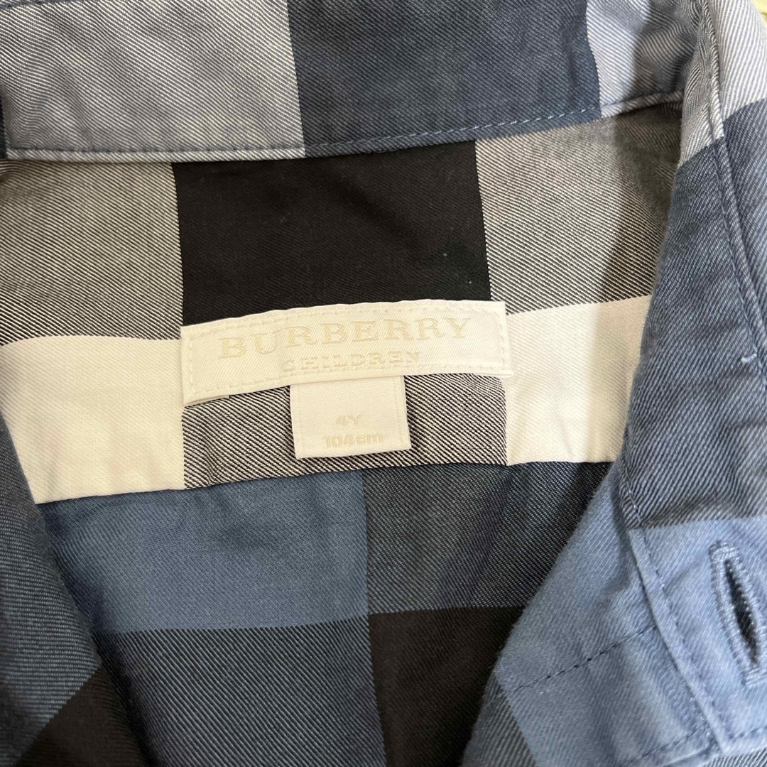 BURBERRY(バーバリー)のBURBERRY チェックシャツ キッズ/ベビー/マタニティのキッズ服男の子用(90cm~)(ブラウス)の商品写真