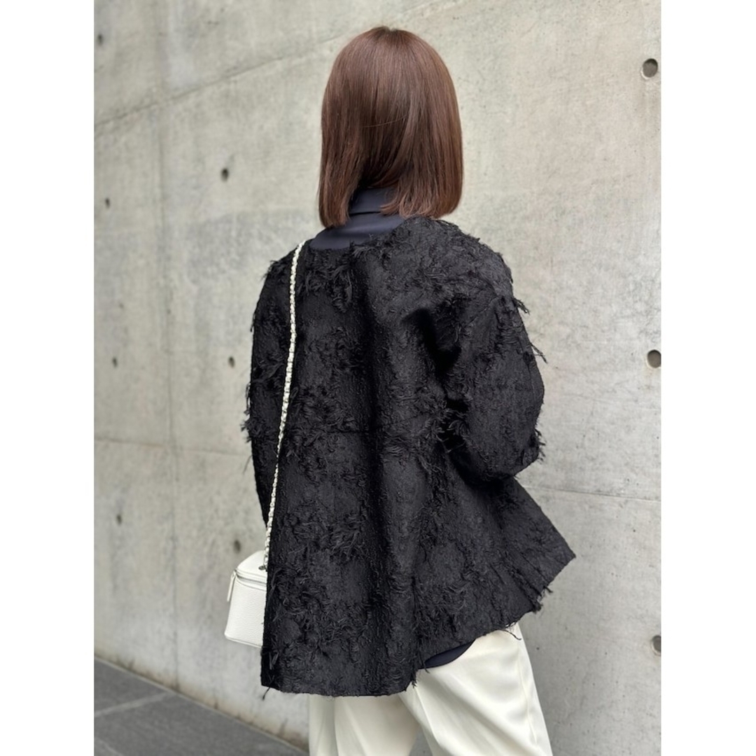 HYEON　Lily blouson / black４月末迄の出品 レディースのジャケット/アウター(ブルゾン)の商品写真