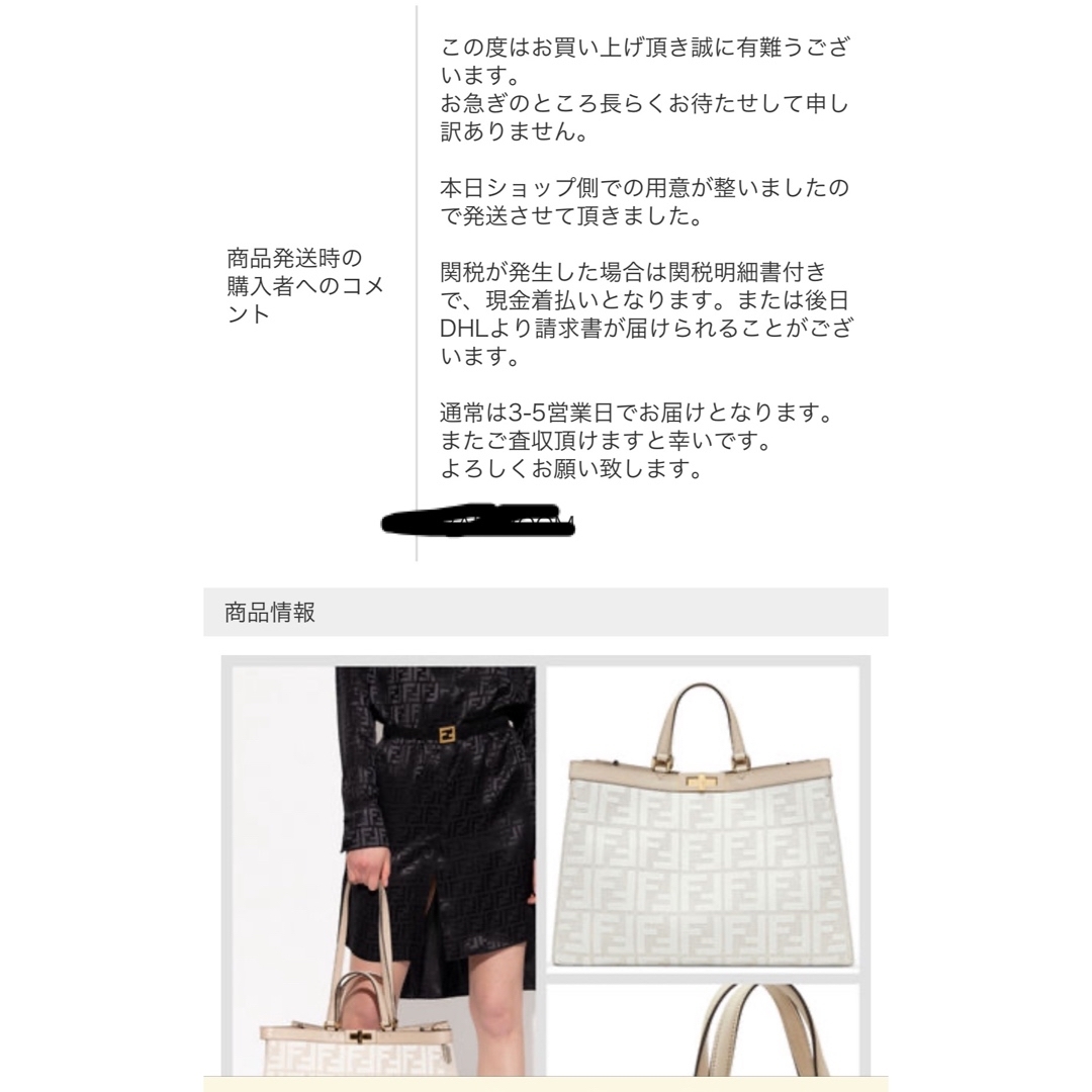 FENDI(フェンディ)のFENDI フェンディ　ピーカブー　エックストート　ラージ レディースのバッグ(ハンドバッグ)の商品写真