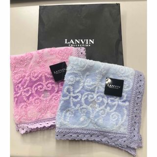 LANVIN COLLECTION - 【新品未使用】LANVIN COLLECTION｜ランバン タオルハンカチ