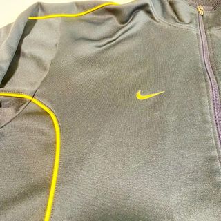 ナイキ　古着　ジャージ　ジッパー　フルジップ　金　ヴィンテージ　NIKE　運動(ジャージ)