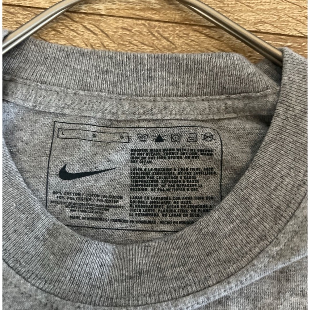 NIKE(ナイキ)の美品●NIKE ナイキTシャツ US/Lサイズ　ビッグシルエット　グレー メンズのトップス(Tシャツ/カットソー(半袖/袖なし))の商品写真