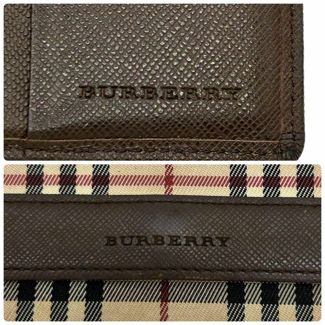 BURBERRY(バーバリー)の良品　Burberry バーバリー　w1 三つ折り財布　ノバチェック　財布 レディースのトップス(Tシャツ(半袖/袖なし))の商品写真