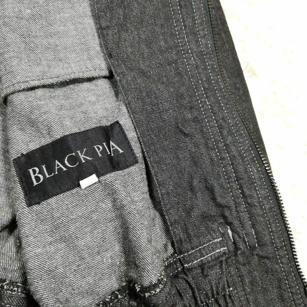 BLACK PIA(ブラックピア)のBLACK PIA　デニムジャケット　ブルゾン　Gジャン　ジップアップ　メンズ メンズのジャケット/アウター(Gジャン/デニムジャケット)の商品写真