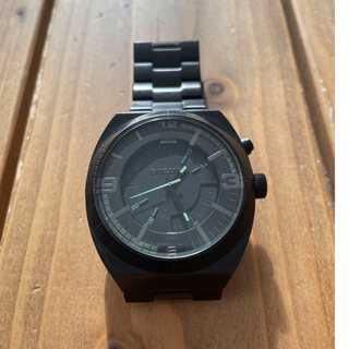 ディーゼル(DIESEL)のdiesel ディーゼル　DZ1415 アナログ　腕時計　オールブラック(腕時計(アナログ))