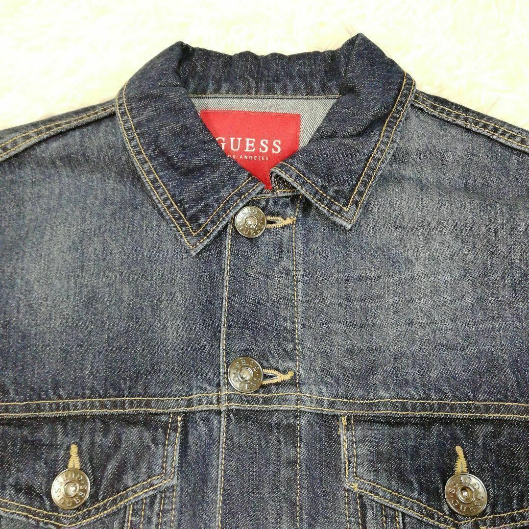 GUESS(ゲス)のGUESS　ゲス　Gジャン　デニムジャケット　ジャケット　アウター　メンズ　M メンズのジャケット/アウター(Gジャン/デニムジャケット)の商品写真