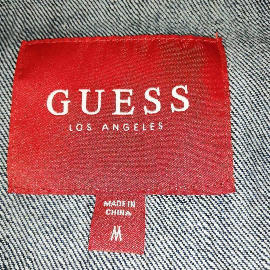 GUESS(ゲス)のGUESS　ゲス　Gジャン　デニムジャケット　ジャケット　アウター　メンズ　M メンズのジャケット/アウター(Gジャン/デニムジャケット)の商品写真