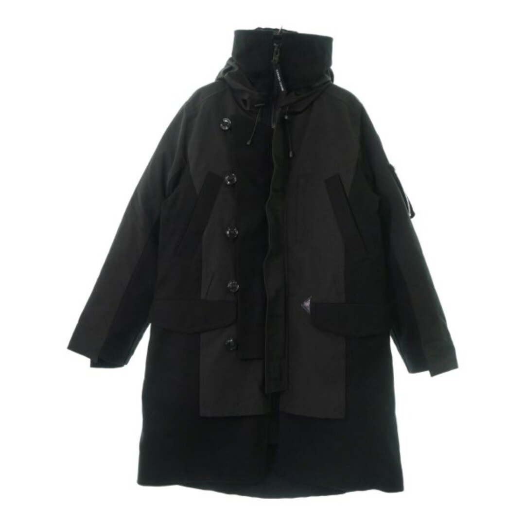 sacai(サカイ)のsacai サカイ ダウンコート 3(L位) 黒 【古着】【中古】 メンズのジャケット/アウター(その他)の商品写真