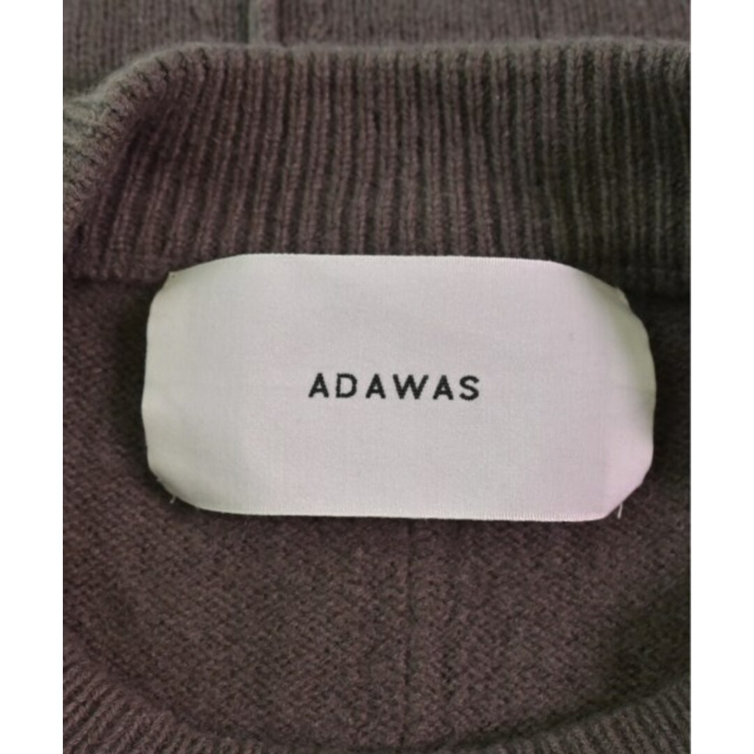 ADAWAS(アダワス)のADAWAS アダワス ベスト/ノースリーブ F 茶 【古着】【中古】 レディースのトップス(ベスト/ジレ)の商品写真