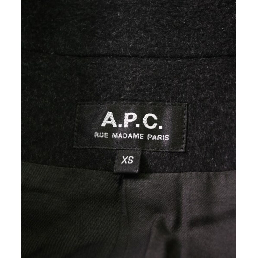 A.P.C. アーペーセー ステンカラーコート XS ダークグレー 【古着】【中古】 メンズのジャケット/アウター(ステンカラーコート)の商品写真