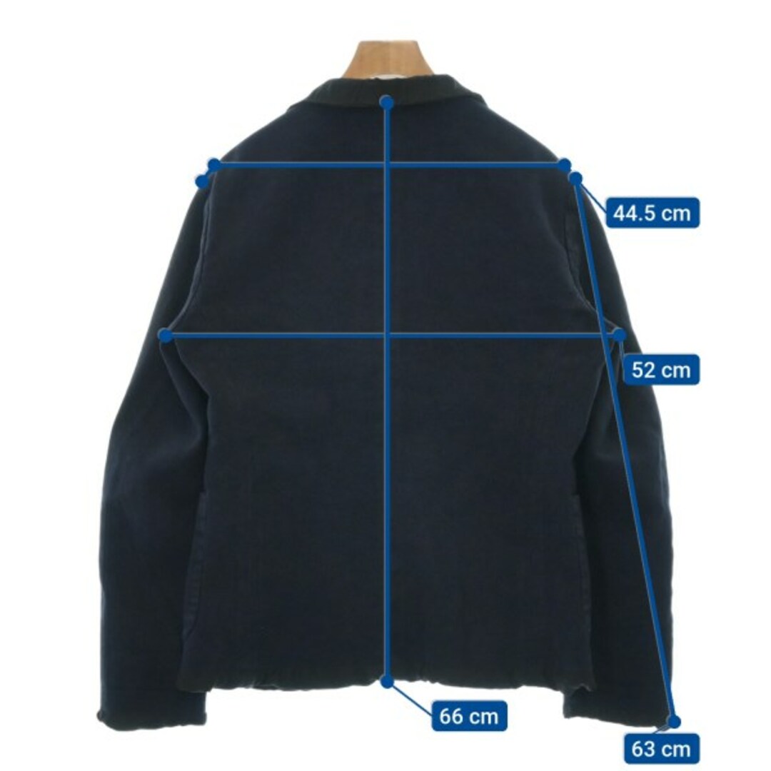 kolor(カラー)のkolor カラー カジュアルジャケット 46(M位) 紺 【古着】【中古】 メンズのジャケット/アウター(テーラードジャケット)の商品写真