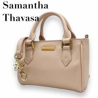 サマンサタバサ(Samantha Thavasa)の美品　サマンサタバサ　s25 ミニハンドバッグ　2way ショルダーバッグ　極小(ハンドバッグ)