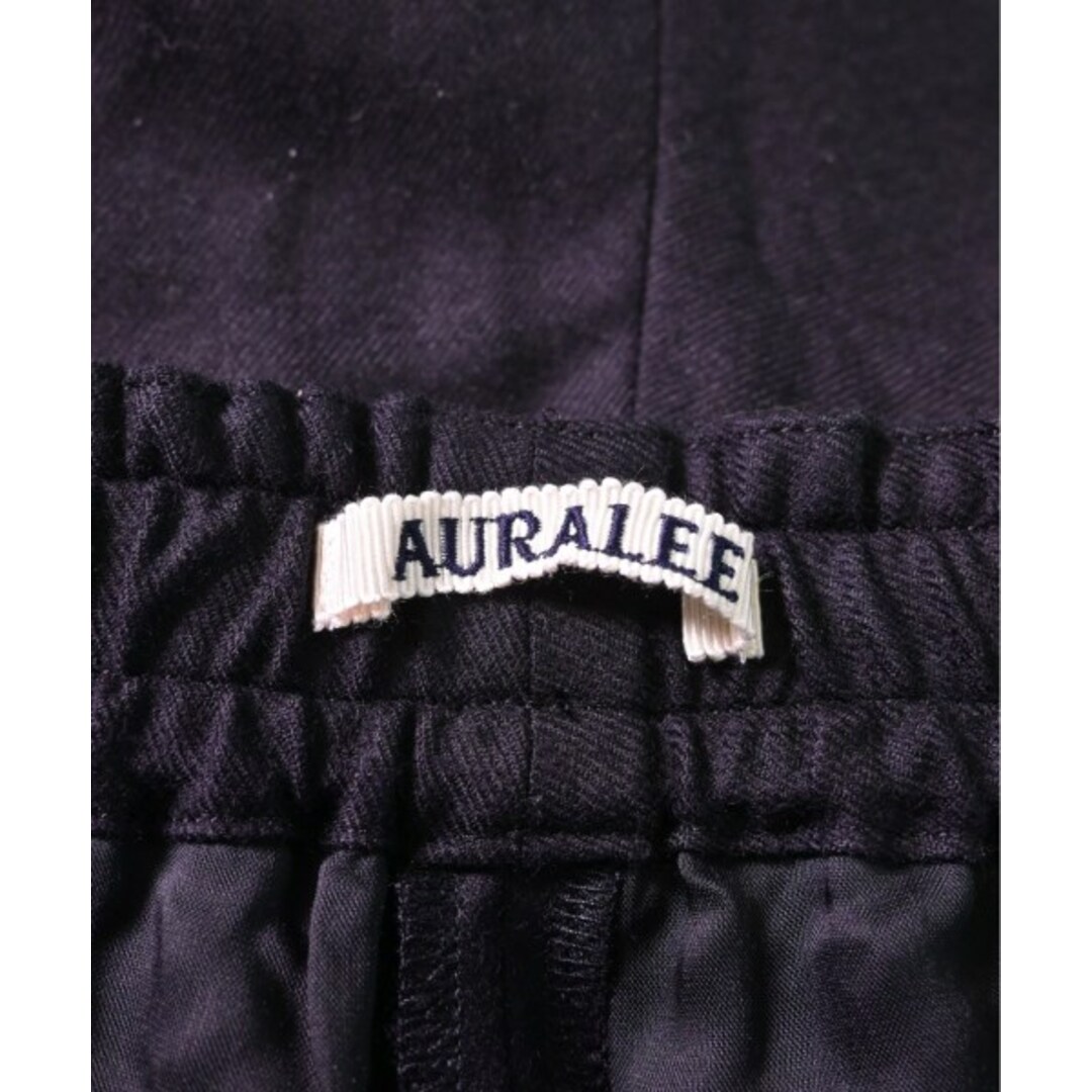 AURALEE(オーラリー)のAURALEE オーラリー スラックス 4(M位) 黒 【古着】【中古】 メンズのパンツ(スラックス)の商品写真