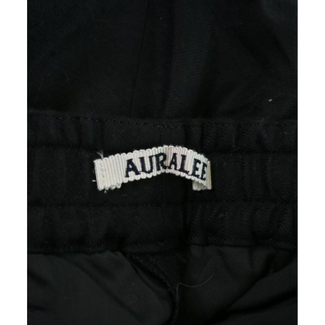AURALEE(オーラリー)のAURALEE オーラリー スラックス 4(M位) 黒 【古着】【中古】 メンズのパンツ(スラックス)の商品写真
