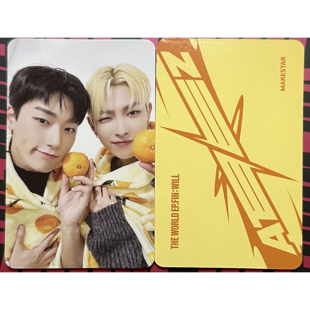 ATEEZ(エイティーズ)のATEEZ makestar ユニット トレカ エンタメ/ホビーのCD(K-POP/アジア)の商品写真