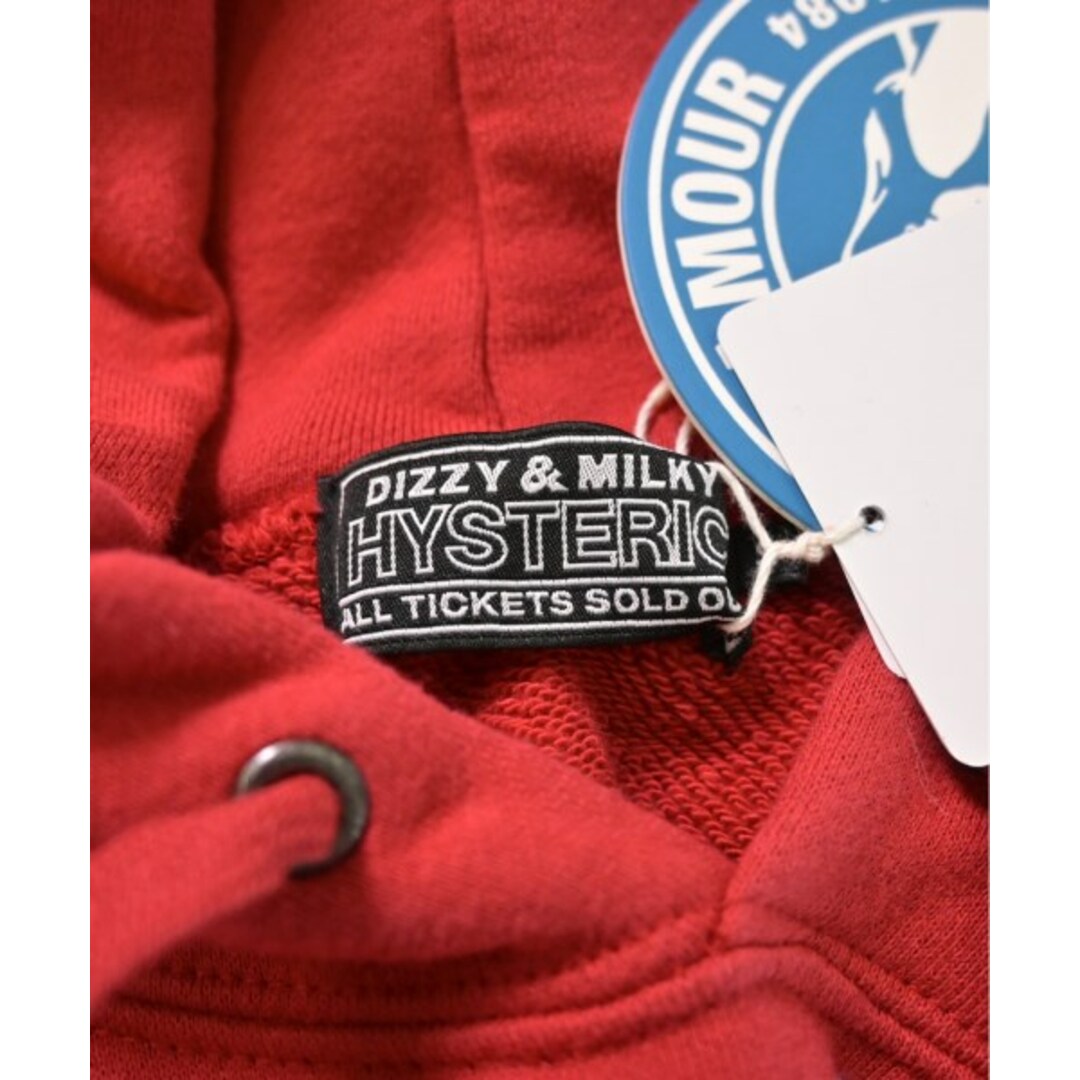 HYSTERIC GLAMOUR(ヒステリックグラマー)のHYSTERIC GLAMOUR ヒステリックグラマー パーカー S 赤 【古着】【中古】 メンズのトップス(パーカー)の商品写真