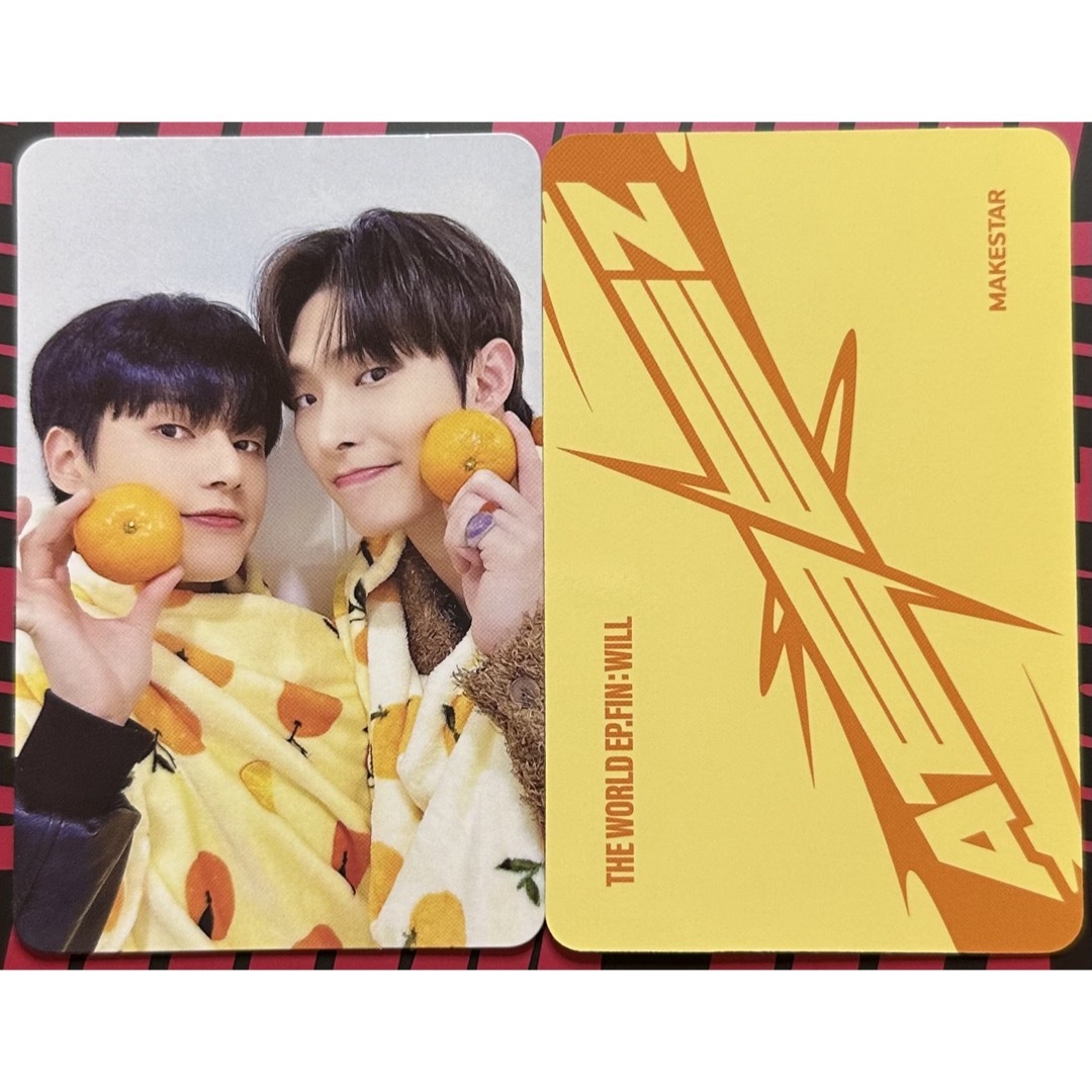 ATEEZ(エイティーズ)のATEEZ makestar ユニット トレカ エンタメ/ホビーのCD(K-POP/アジア)の商品写真